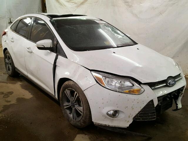 1FADP3F26EL459438 - 2014 FORD FOCUS SE WHITE photo 1