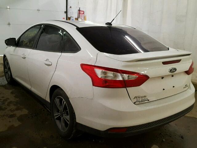 1FADP3F26EL459438 - 2014 FORD FOCUS SE WHITE photo 3