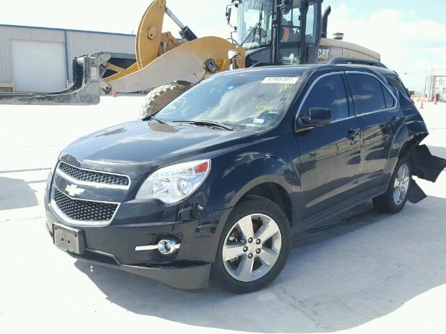 2GNALCEK6E6255846 - 2014 CHEVROLET EQUINOX BLACK photo 2