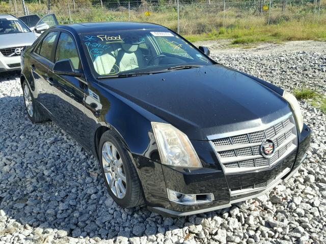 1G6DP57V980123919 - 2008 CADILLAC CTS BLACK photo 1