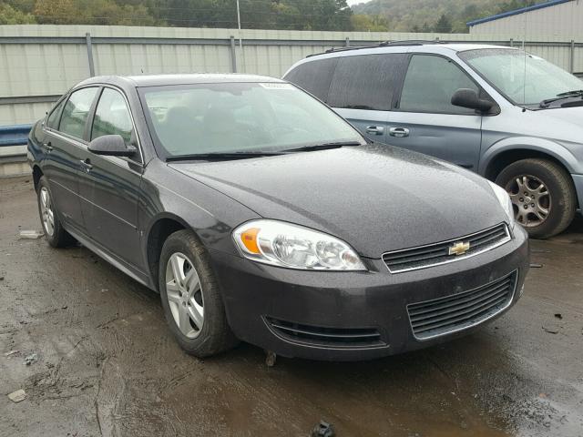 2G1WB57N491147662 - 2009 CHEVROLET IMPALA LS BROWN photo 1