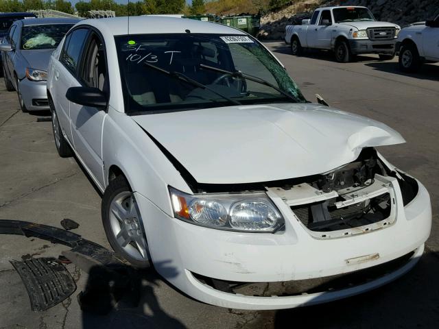 1G8AJ55F67Z111180 - 2007 SATURN ION WHITE photo 1