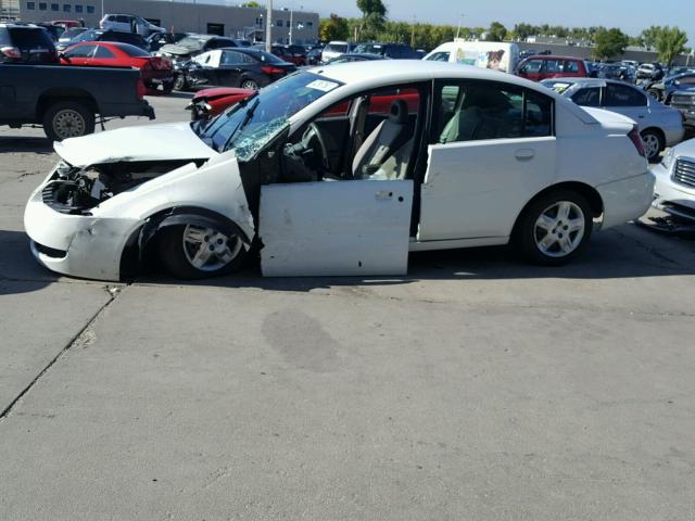 1G8AJ55F67Z111180 - 2007 SATURN ION WHITE photo 9