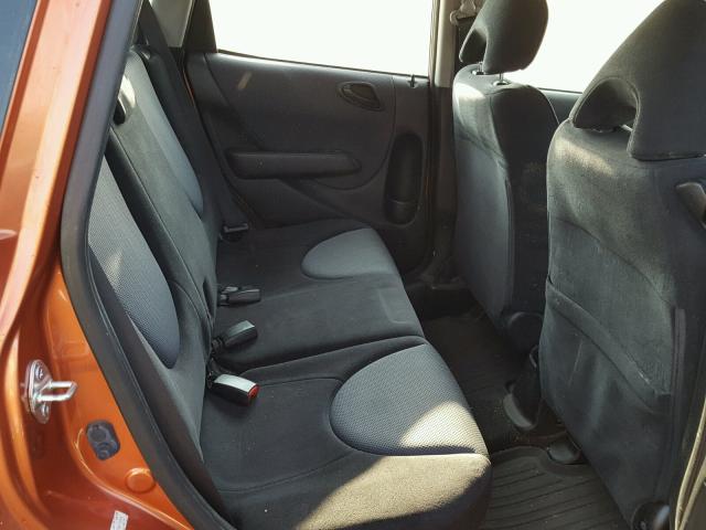 JHMGD38627S017019 - 2007 HONDA FIT S 橙色 照片 6