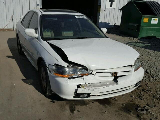 1HGCG16532A063237 - 2002 HONDA ACCORD EX WHITE photo 1