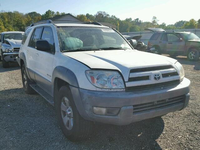 JTEBU14R330005365 - 2003 TOYOTA 4RUNNER WHITE photo 1