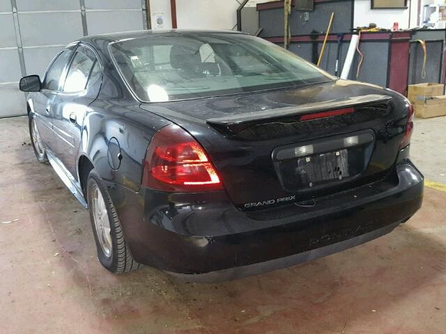 2G2WP552071135382 - 2007 PONTIAC GRAND PRIX შავი ფოტო 3