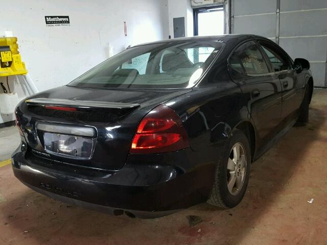 2G2WP552071135382 - 2007 PONTIAC GRAND PRIX შავი ფოტო 4