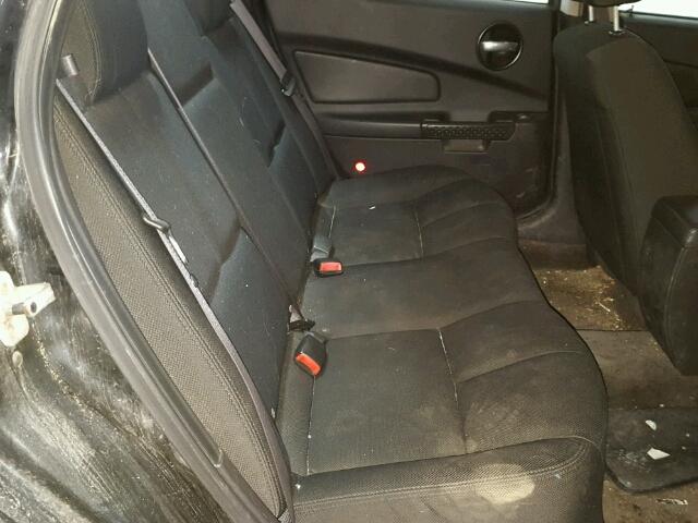 2G2WP552071135382 - 2007 PONTIAC GRAND PRIX შავი ფოტო 6