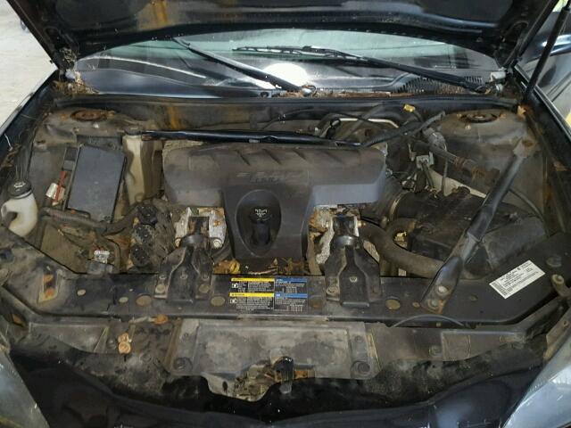 2G2WP552071135382 - 2007 PONTIAC GRAND PRIX შავი ფოტო 7