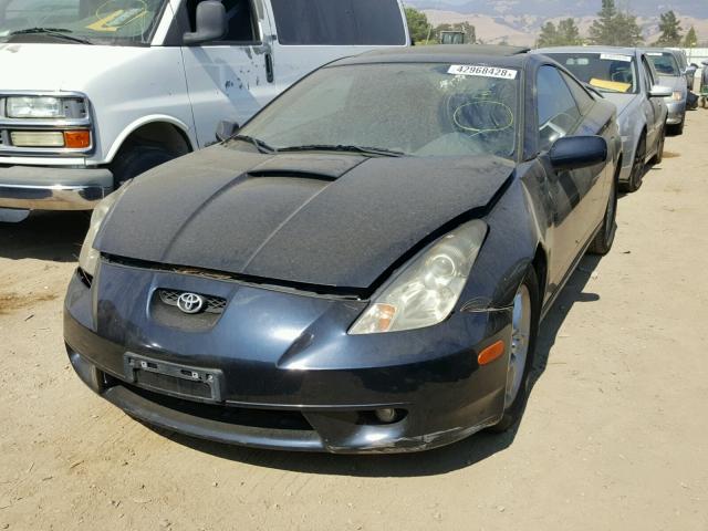 JTDDY32TX10039098 - 2001 TOYOTA CELICA GT- BLUE photo 2