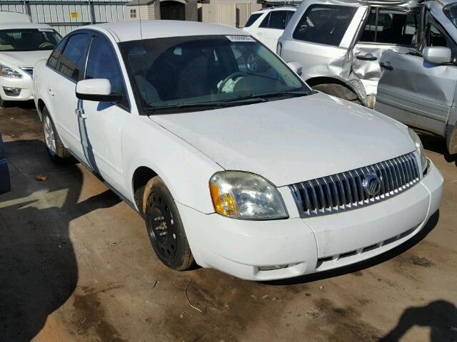 1MEFM40155G604882 - 2005 MERCURY MONTEGO LU WHITE photo 1