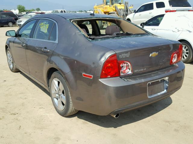 1G1ZC5EB2AF118032 - 2010 CHEVROLET MALIBU 1LT TAN photo 3