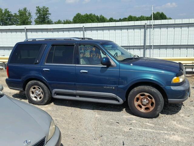 5LMFU28L1WLJ00567 - 1998 LINCOLN NAVIGATOR მწვანე ფოტო 9