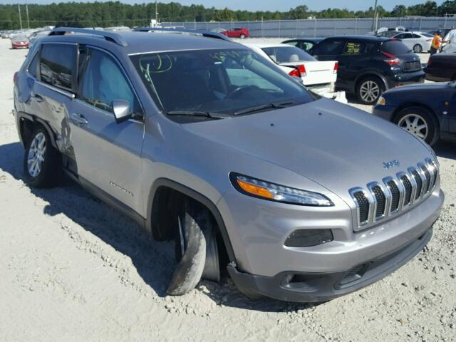 1C4PJLCB0FW712699 - 2015 JEEP CHEROKEE L SILVER photo 1