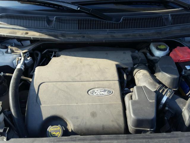 1FM5K7F81FGA68129 - 2015 FORD EXPLORER L WHITE photo 7