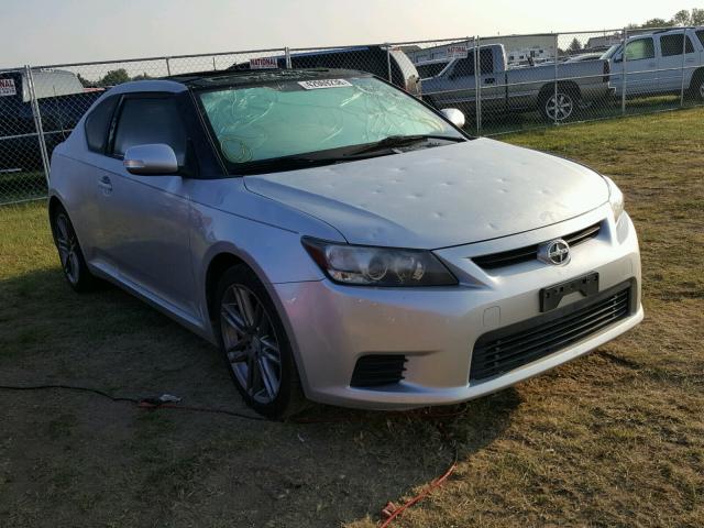 JTKJF5C79C3035298 - 2012 TOYOTA SCION TC 银色 照片 1