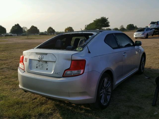 JTKJF5C79C3035298 - 2012 TOYOTA SCION TC 银色 照片 4