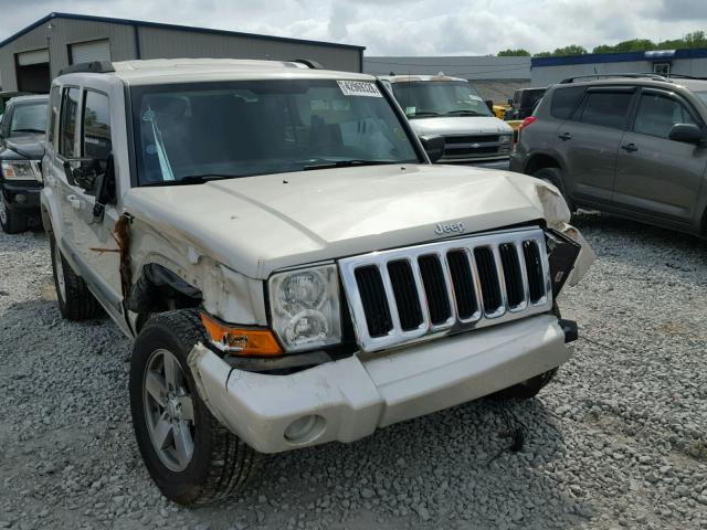 1J8HH48K18C115136 - 2008 JEEP COMMANDER SILVER photo 1