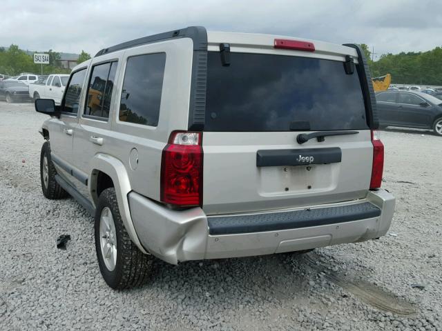 1J8HH48K18C115136 - 2008 JEEP COMMANDER SILVER photo 3