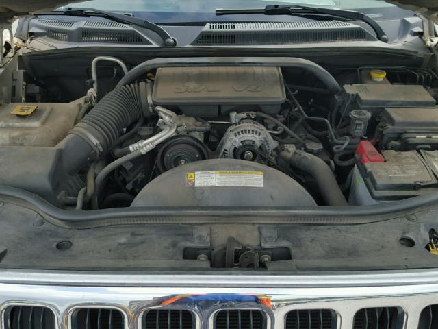 1J8HH48K18C115136 - 2008 JEEP COMMANDER SILVER photo 7