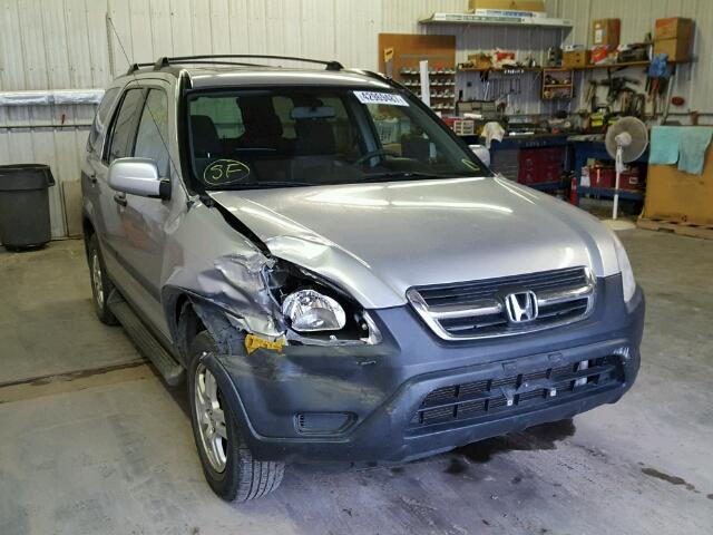 JHLRD788X4C028748 - 2004 HONDA CR-V SILVER photo 1