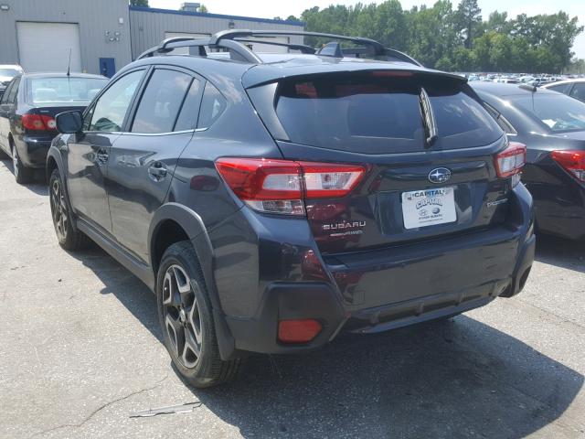 JF2GTAMC0J8344805 - 2018 SUBARU CROSSTREK GRAY photo 3