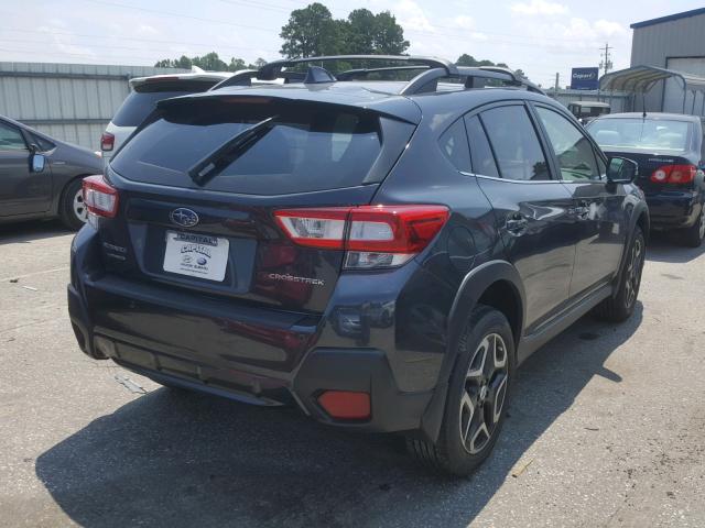 JF2GTAMC0J8344805 - 2018 SUBARU CROSSTREK GRAY photo 4