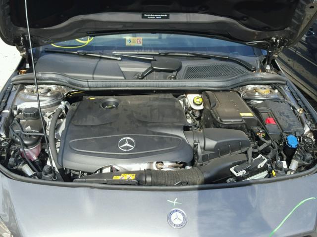 WDDSJ4EB3GN386553 - 2016 MERCEDES-BENZ CLA 250 GRAY photo 7