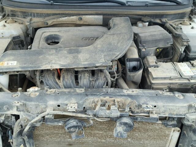 5NPE34AF8FH098889 - 2015 HYUNDAI SONATA SPO SILVER photo 7