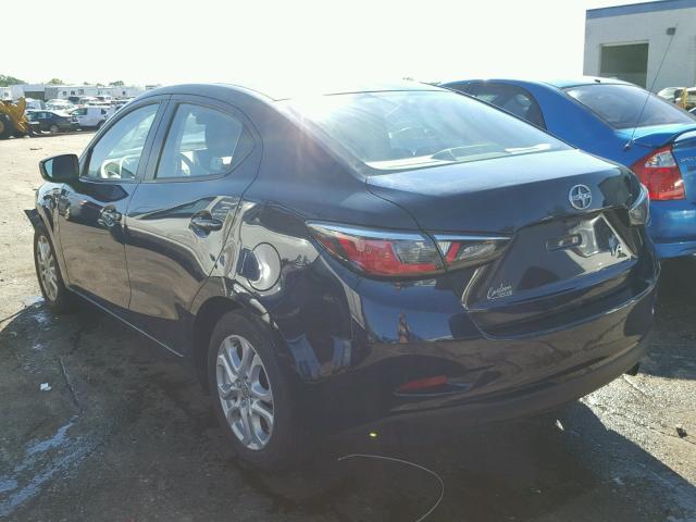 3MYDLBZV4GY124793 - 2016 TOYOTA SCION IA BLUE photo 3