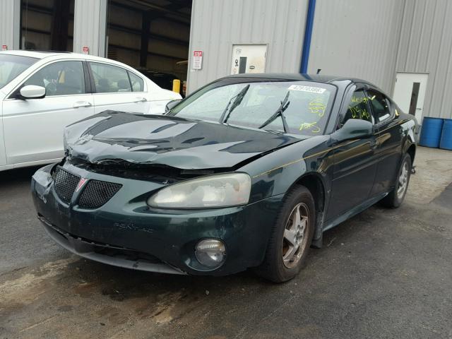 2G2WP522641124483 - 2004 PONTIAC GRAND PRIX GREEN photo 2