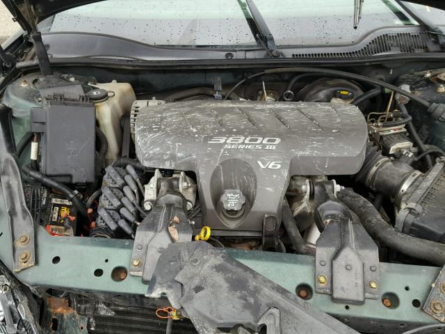 2G2WP522641124483 - 2004 PONTIAC GRAND PRIX GREEN photo 7