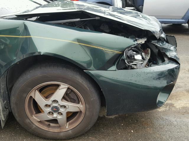 2G2WP522641124483 - 2004 PONTIAC GRAND PRIX GREEN photo 9