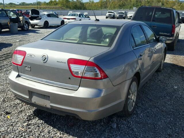 3MEHM08Z58R623361 - 2008 MERCURY MILAN PREM GRAY photo 4