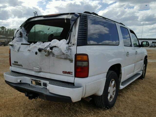 1GKFK66U83J332983 - 2003 GMC YUKON XL D WHITE photo 4