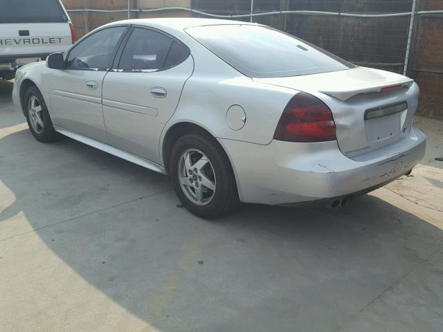 2G2WP522141124617 - 2004 PONTIAC GRAND PRIX SILVER photo 3
