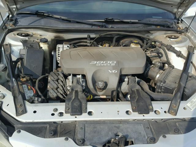 2G2WP522141124617 - 2004 PONTIAC GRAND PRIX SILVER photo 7