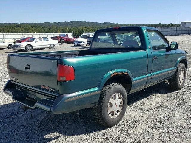 1GTDT14X1TK520819 - 1996 GMC SONOMA GREEN photo 4