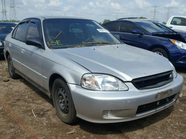 2HGEJ6616YH516135 - 2000 HONDA CIVIC BASE SILVER photo 1