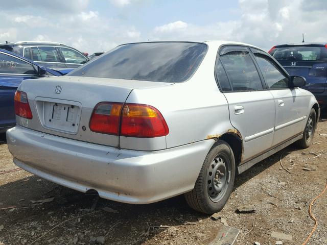 2HGEJ6616YH516135 - 2000 HONDA CIVIC BASE SILVER photo 4