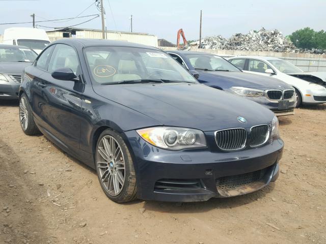 WBAUC73568VF22753 - 2008 BMW 135 I BLUE photo 1