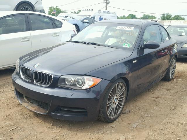 WBAUC73568VF22753 - 2008 BMW 135 I BLUE photo 2