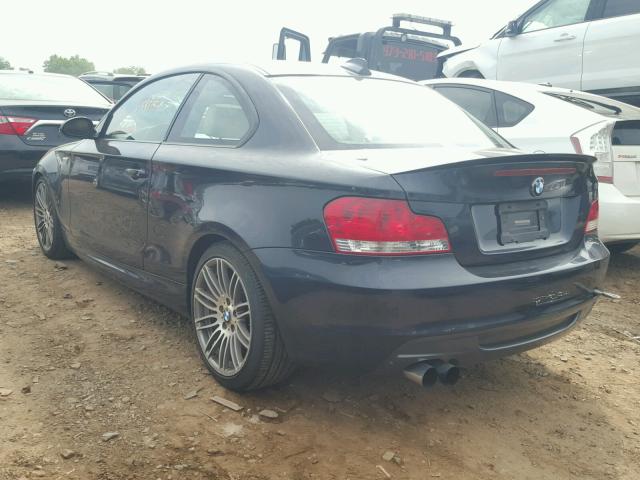 WBAUC73568VF22753 - 2008 BMW 135 I BLUE photo 3