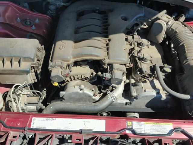 2B3KA43G97H879639 - 2007 DODGE CHARGER RED photo 7