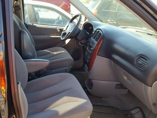 1A4GJ45R37B223748 - 2007 CHRYSLER TOWN & COU BLACK photo 5