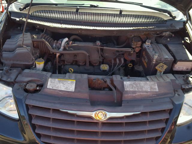 1A4GJ45R37B223748 - 2007 CHRYSLER TOWN & COU BLACK photo 7