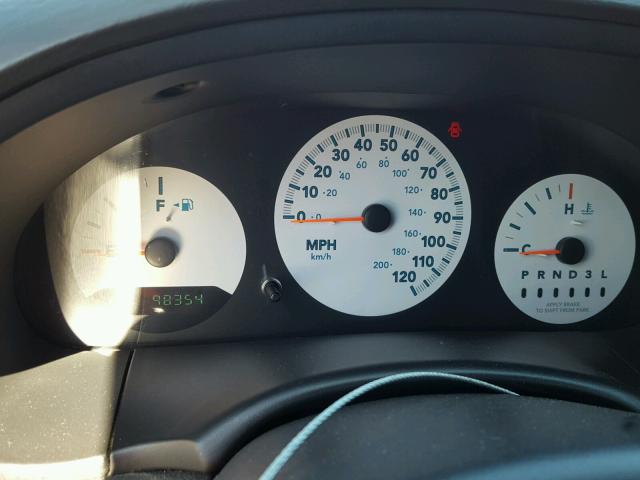 1A4GJ45R37B223748 - 2007 CHRYSLER TOWN & COU BLACK photo 8