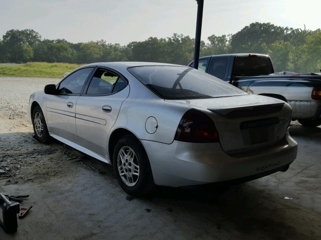 2G2WP522041360935 - 2004 PONTIAC GRAND PRIX Արծաթագույն լուսանկար 3