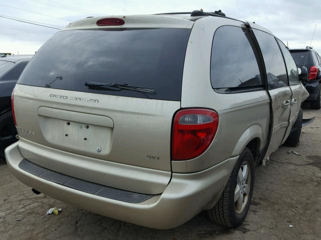 2D4GP44L25R187876 - 2005 DODGE GRAND CARA 金色 照片 4